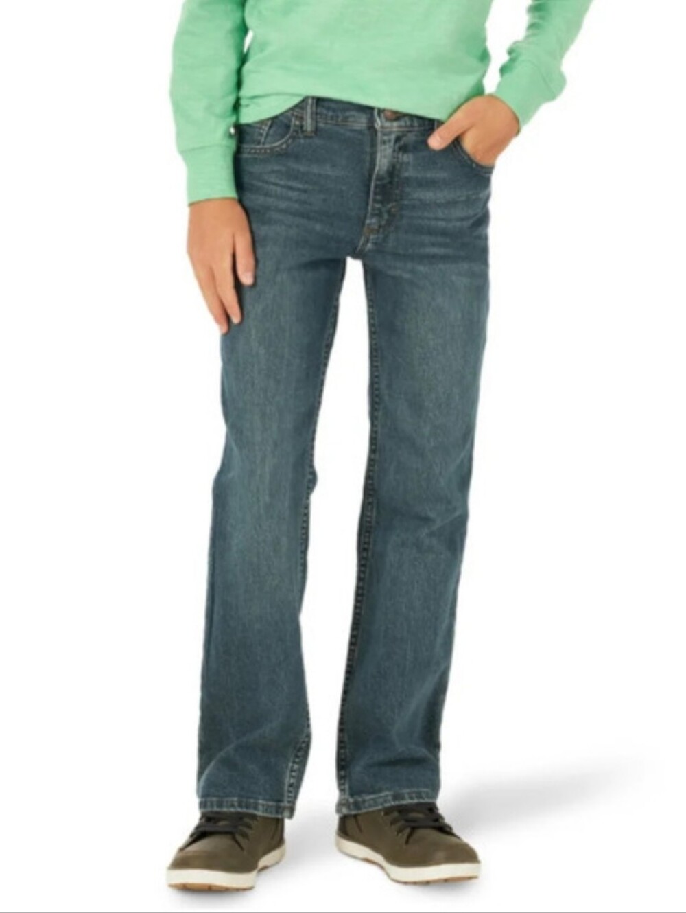 Wrangler Boys Size 14 Regular Boot Jeans Flex